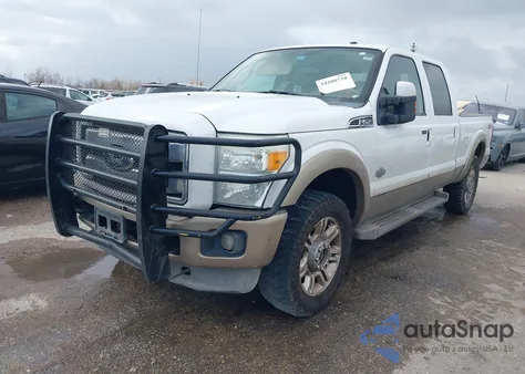 2011 Ford F-250 King Ranch from USA, damaged, VIN 1FT7W2BTXBEB79721